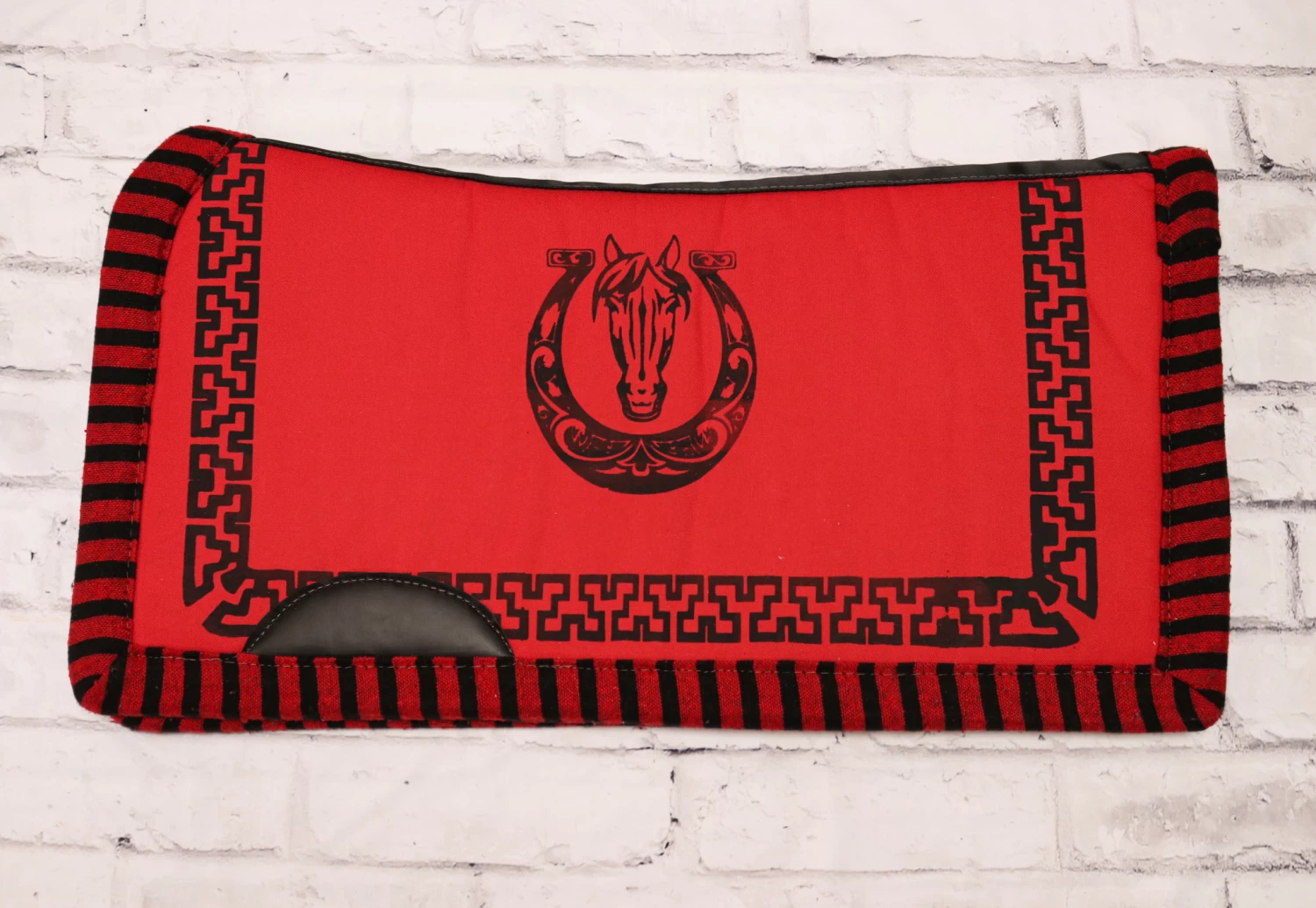 Red Charro Pad Suadero Para Caballo Horse Pad 3 Red Charro Pad Suadero Para Caballo Horse Pad