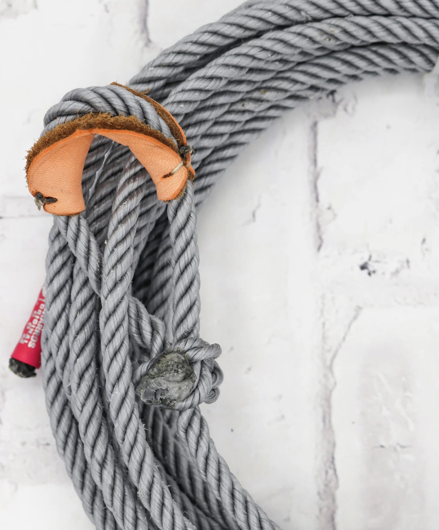 39 Ft Charro Soga Gris Para Florear Lasso Rope Grey 4 39 Ft Charro Soga Gris Para Florear Lasso Rope Grey - Image 2