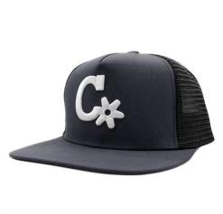 Black “CHARROS" Trucker Hat Charros Original Cachucha