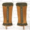 Gamuza Polainas Charras Dark Brown Charros Half Chaps 2 Gamuza Polainas Charras Dark Brown Charros Half Chaps -Western Harness Shop image 877
