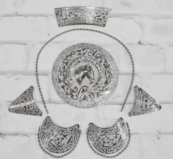 3D Montura Herraje Fuste Stainless Steel Saddle Kit