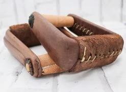 Brown Charros Estribos Lisos Horse Charro Saddle Horse Stirrups