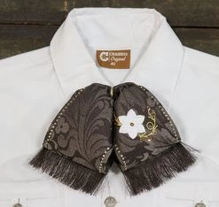Mono Brown Charro Pattern Diseno Camisa Charra