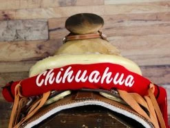Red Sarape Charra (Chihuahua) Charreria Saddle -Western Harness Shop image 918