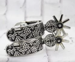 Espuelas Charras Uvas Charros Spurs Stainless Steel