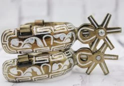 Dorado Espuelas Charras Design Charro Spurs