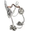 5" Freno Charro Diseño Caballo Charro Horse Bit With Copper