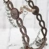 5 1/2" Brown Charro Freno Horse Rustic HorseBit Greca -Western Harness Shop image 963