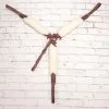 Pecho Pretal Vino Charro Con Borrega Horse Breast Collar Wool -Western Harness Shop image 979