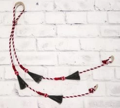 Tri Color Cerda Caballo Charro Horse Reins