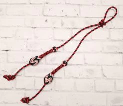 Red Riendas Charras Roja Gruesas Thick Charro Reins