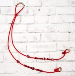 Riendas Charras Boton Rojo Red Button Charro Reins II